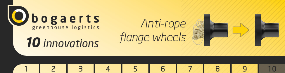 anti-rope flange wheels