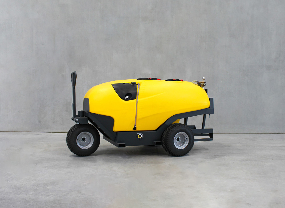 MSW spray cart spraying wagon tank 600l concrete