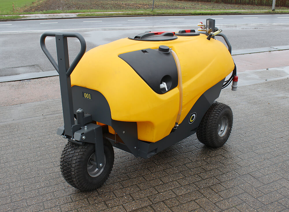 MSW spray cart spraying wagon tank 600l concrete