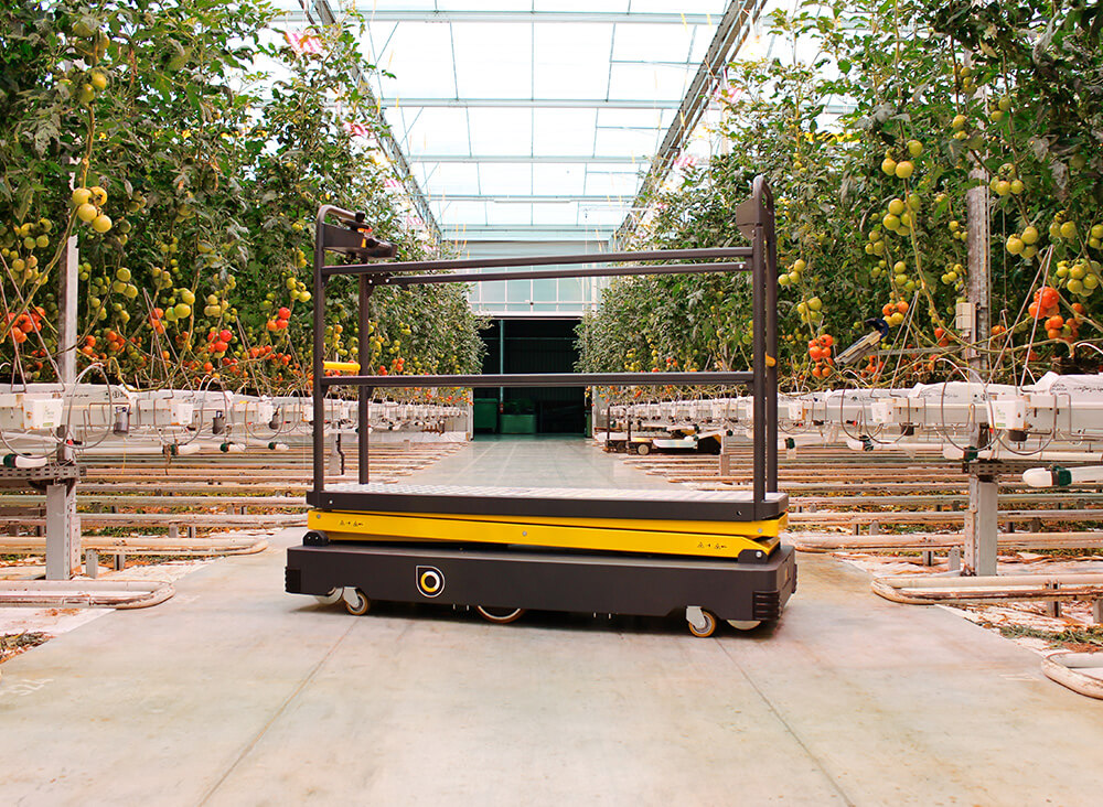 Qii-Lift buisrailwagen pipe rail trolley inspectiekar onderhoudskar planten inspecteren op hoogte