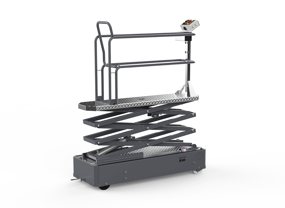 BBR tube rail cart