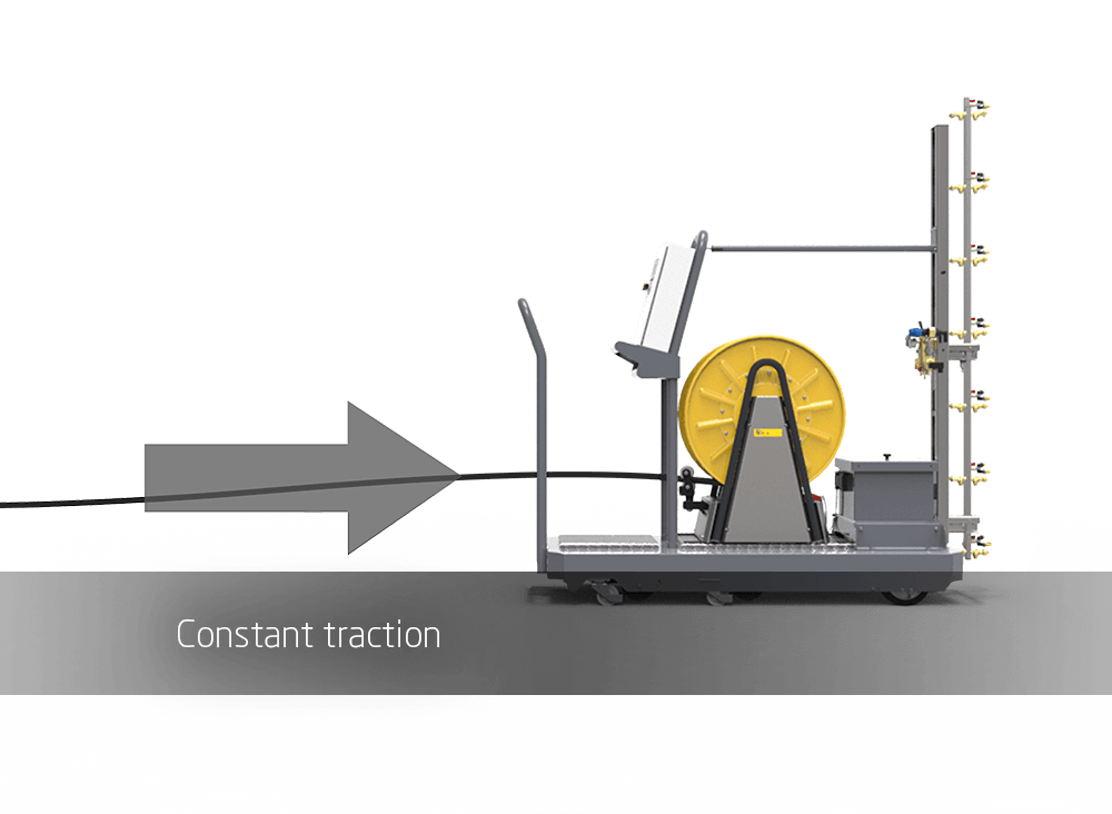 Power Jet Powerjet spraying cart