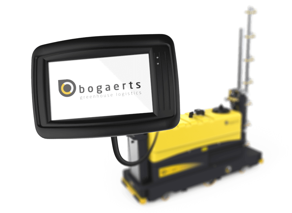 Qii-Jet TAV-342 Spraying robot touch screen control with easy input of spraying programs