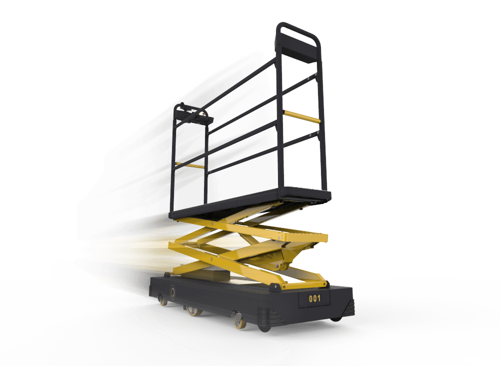 Qii-Lift onderhoudskar inspectiekar buisrailwagen scout pipe rail trolley rijden aan hoge snelheid